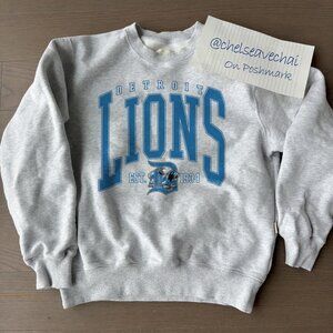 Vintage Detroit Lions Football Sweatshirt 90s NFL Detroit Lions Unisex Shirt tee
